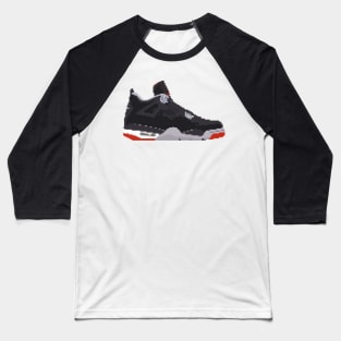 AIR JORDAN IV RETRO PIXELATED ART SHOE COLLECTION Baseball T-Shirt